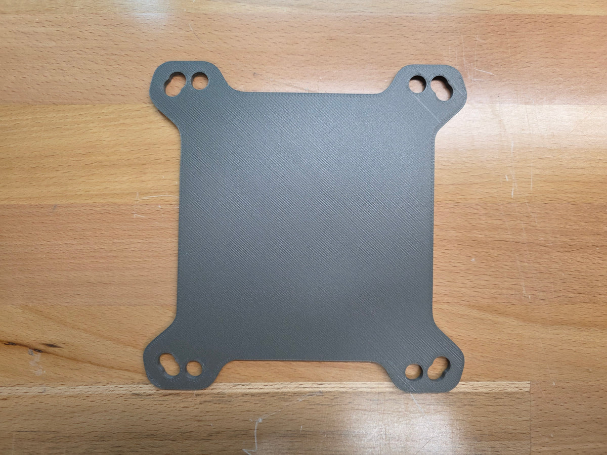 SBC Block-Off kit. (4 barrell Intake Block-Off, SBC Exhaust Block-Off's, Water Pump/Oil Pump/ Thermostat housing Block-Off's) - Carbon Fiber Reinforced