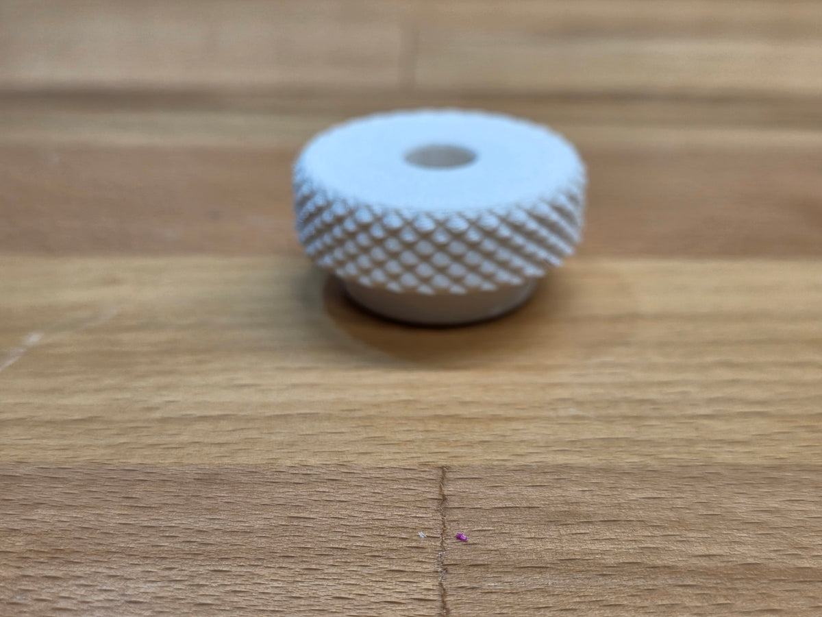 Air Cleaner Nut, for 5/16" Stud - White