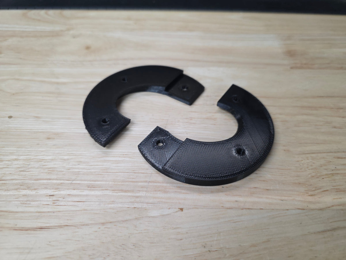 Decking 1.5" Tube Covers - 85° Black
