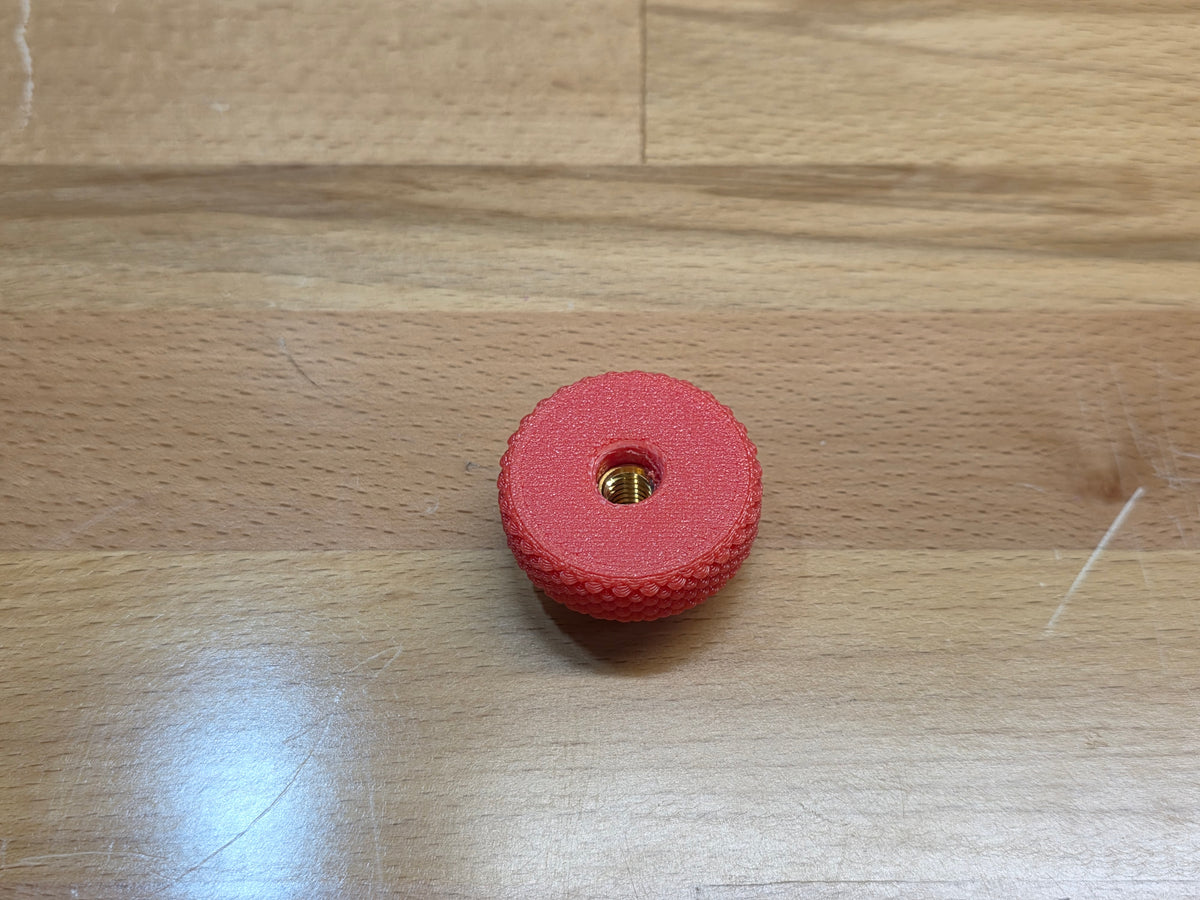 Air Cleaner Nut, for 1/4" Stud - Red