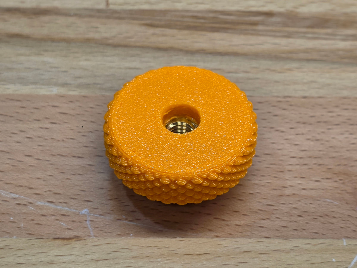 Air Cleaner Nut, for 5/16" Stud - Orange