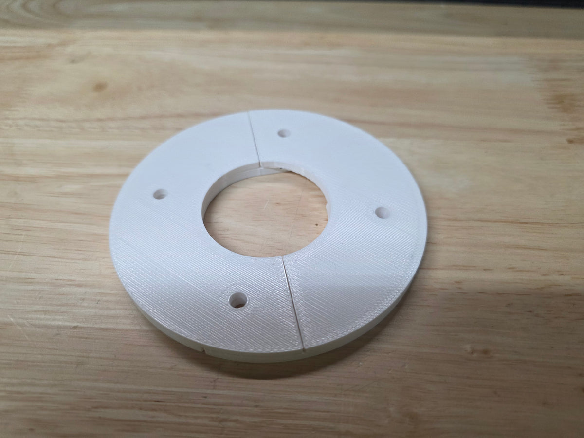 Decking 1.5" Tube Covers - 85° White