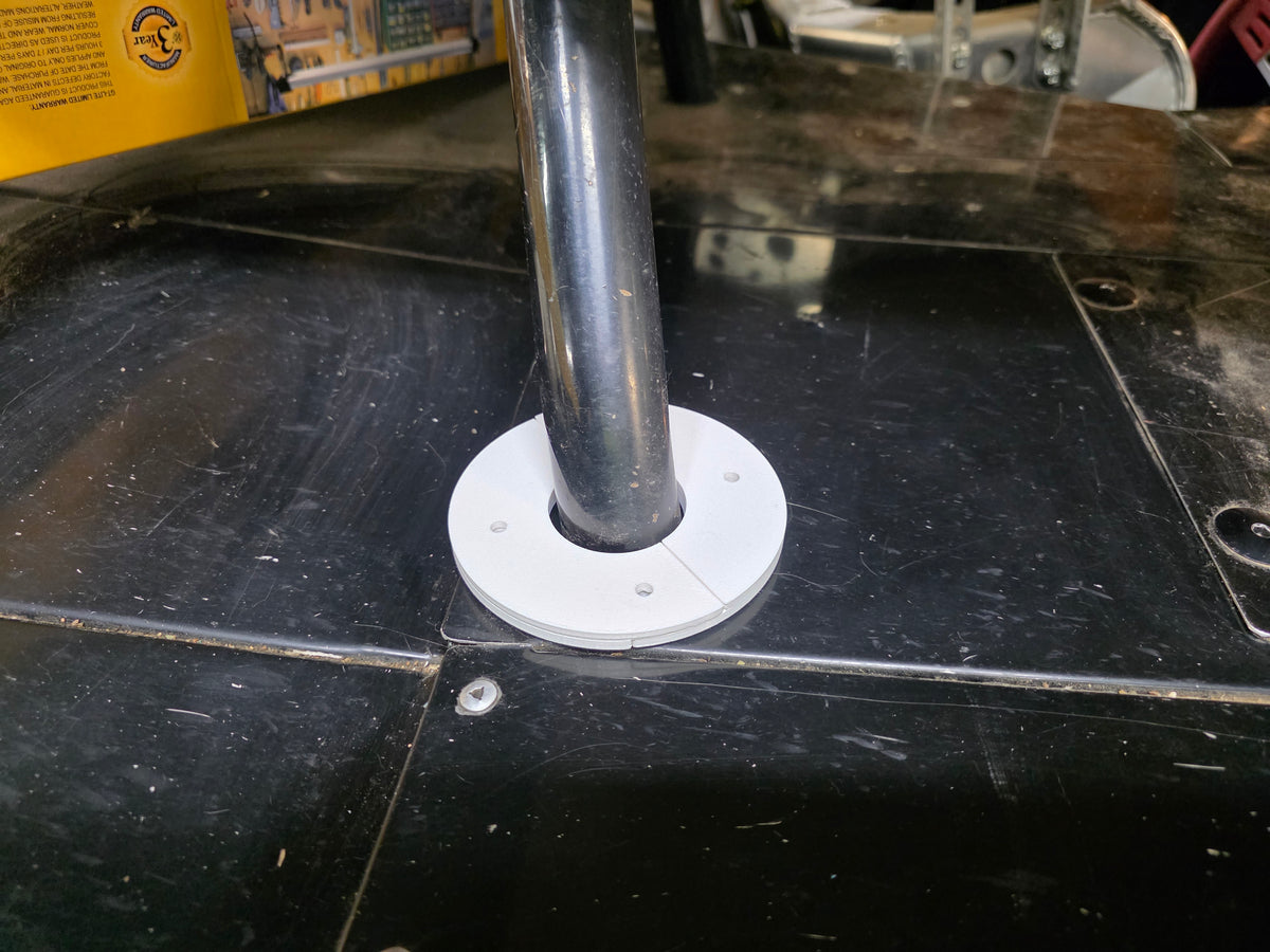 Decking 1.5" Tube Covers - 85° White