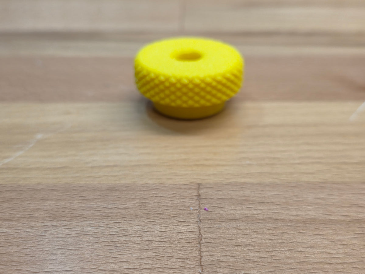 Air Cleaner Nut, for 1/4" Stud - Yellow