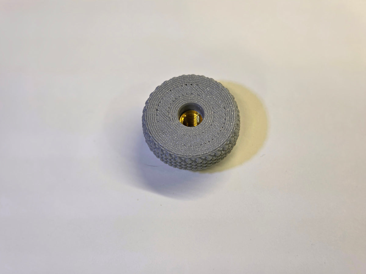 Air Cleaner Nut, for 1/4" Stud - Gray