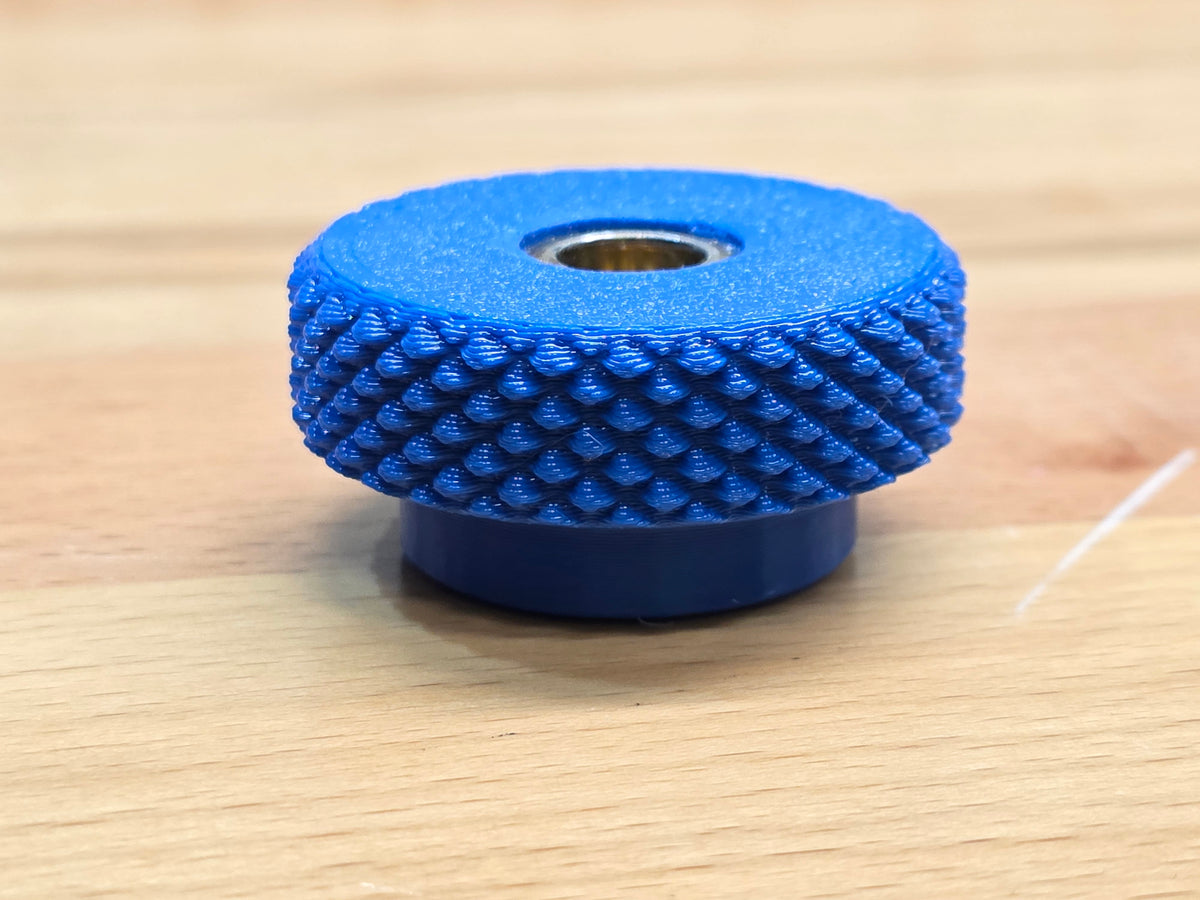 Air Cleaner Nut, for 1/4" Stud - Blue